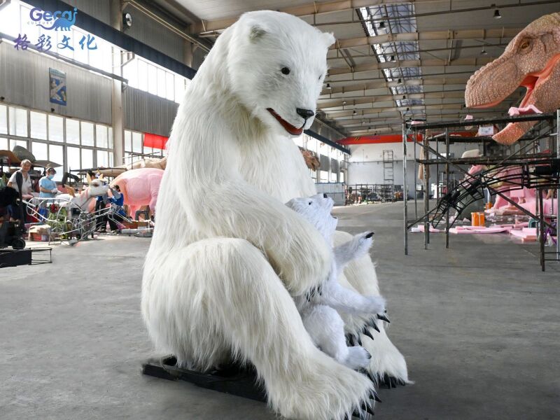 北极熊亲子模型