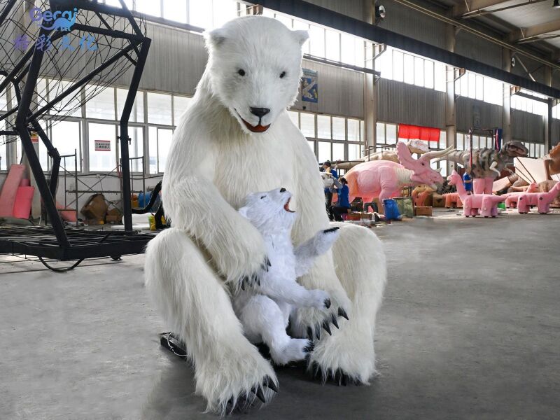 北极熊亲子模型