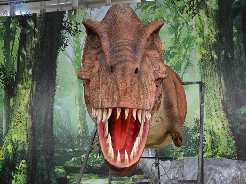 霸王龙龙头模型