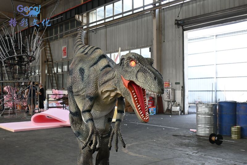 霸王龙模型穿戴表演服