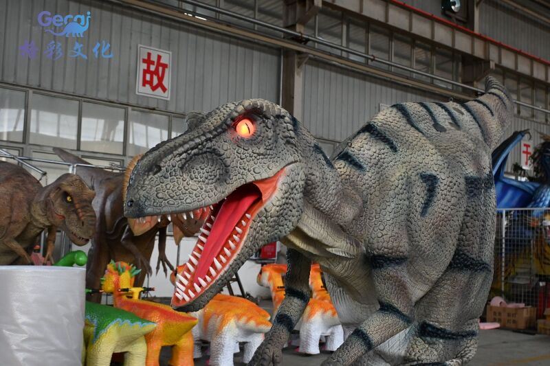 霸王龙模型穿戴表演服