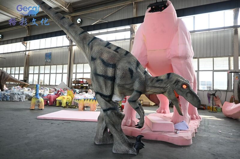 霸王龙模型穿戴表演服