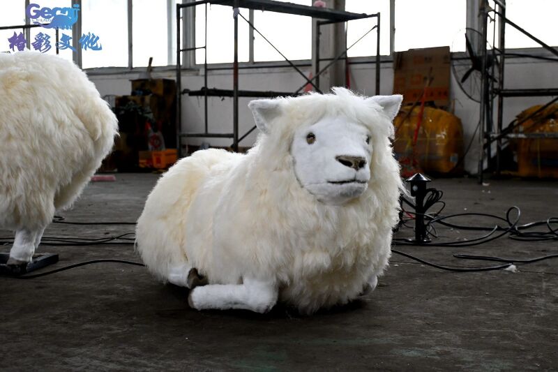 仿真绵羊模型