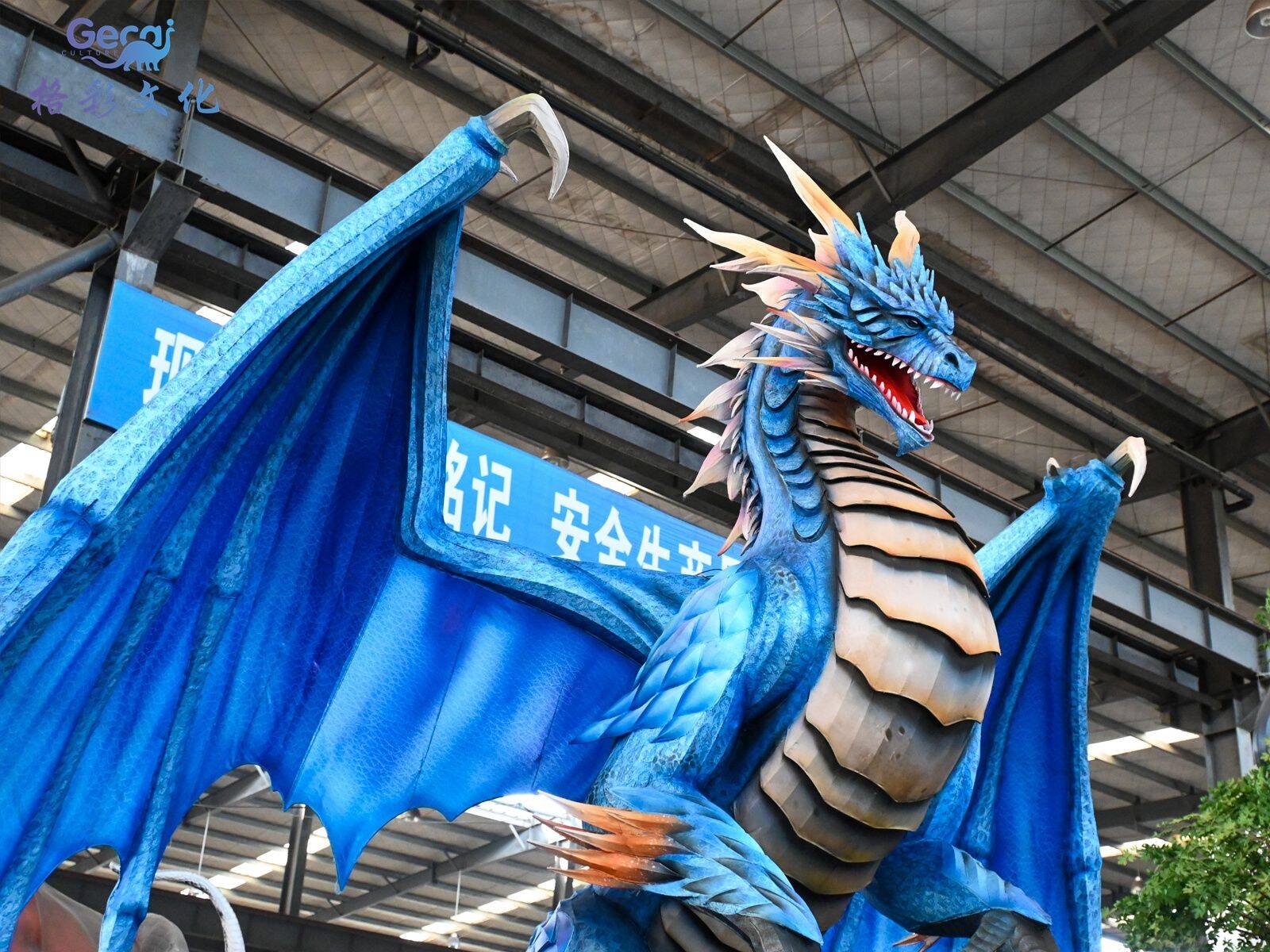 西方龙彩灯