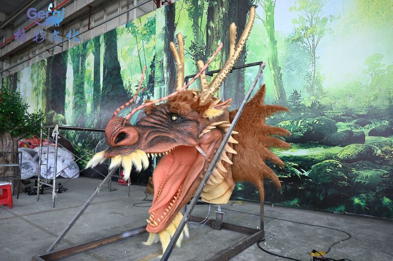 仿真中国龙头模型