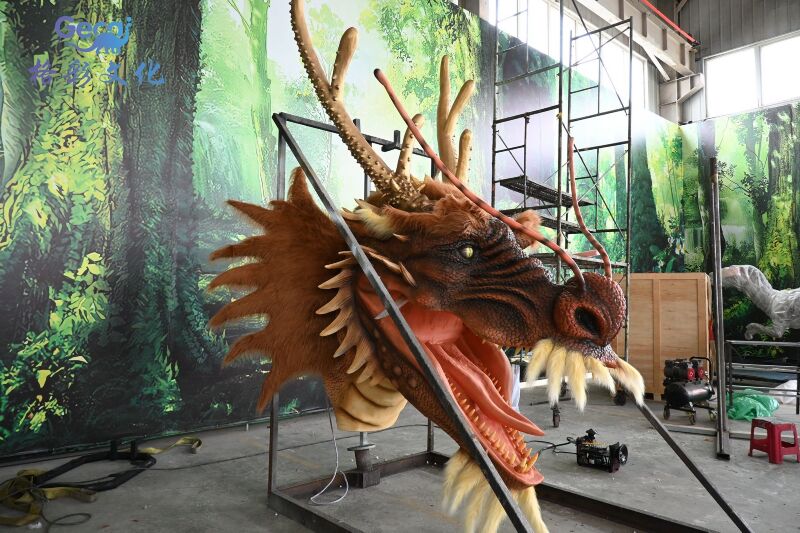 仿真中国龙头模型