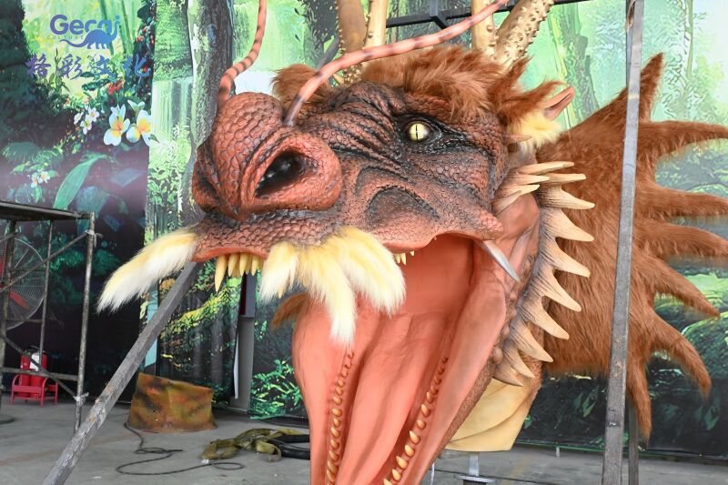 仿真中国龙头模型