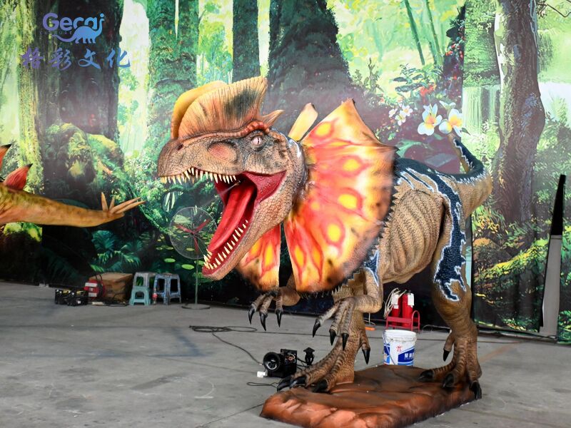 仿真双冠龙模型