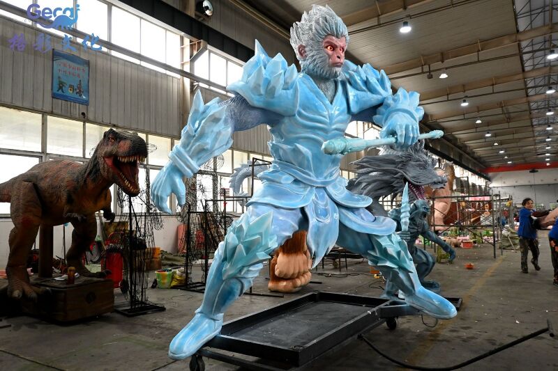 仿真冰霜悟空模型