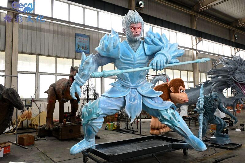 仿真冰霜悟空模型