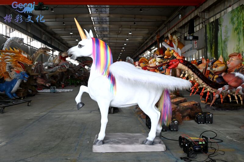 仿真独角兽模型
