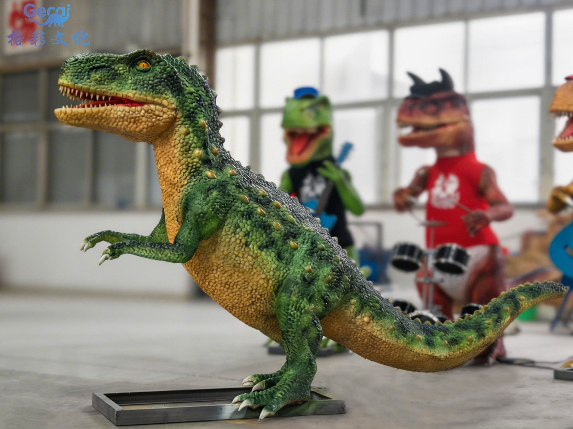 卡通恐龙模型