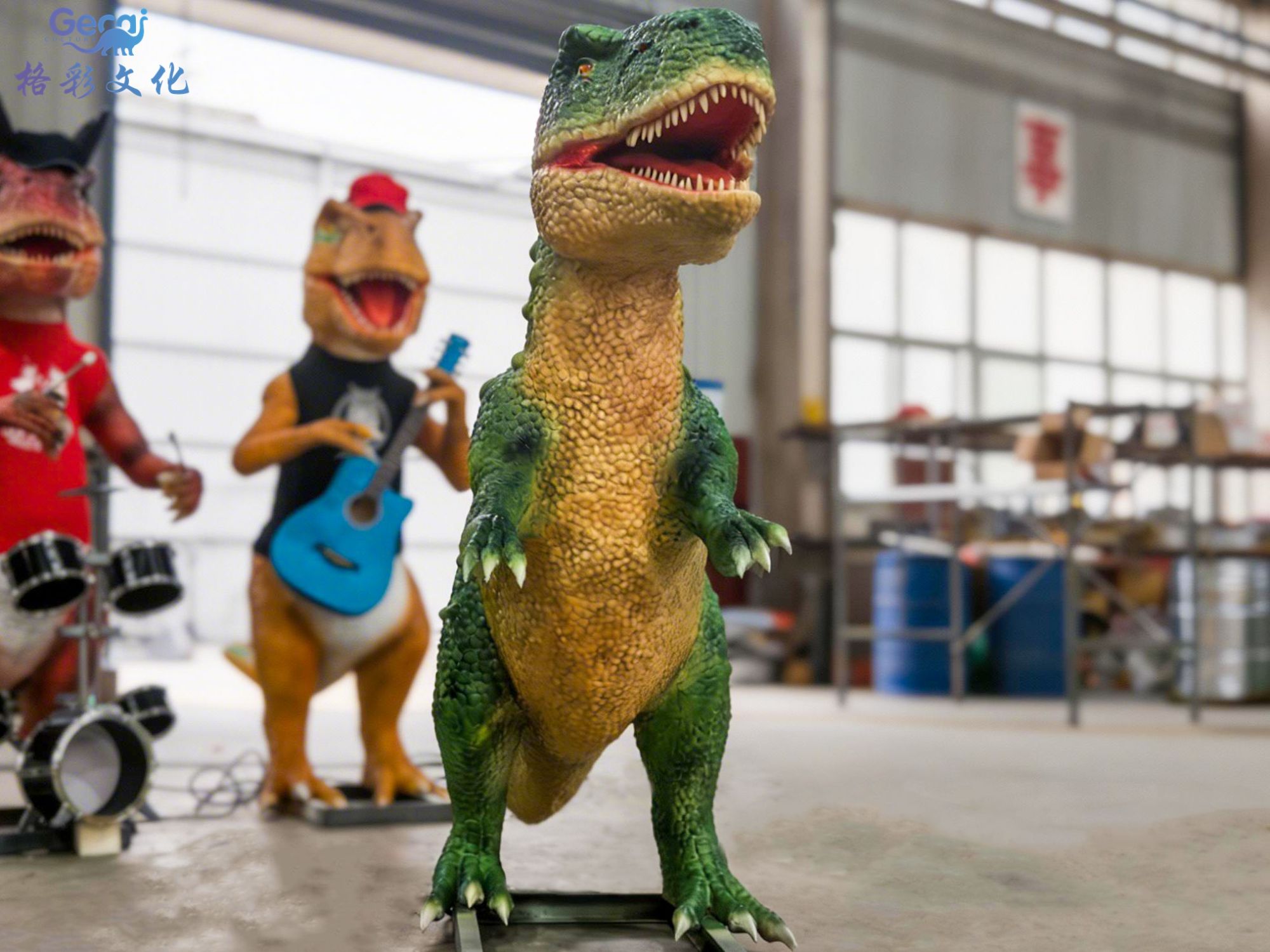 卡通恐龙模型