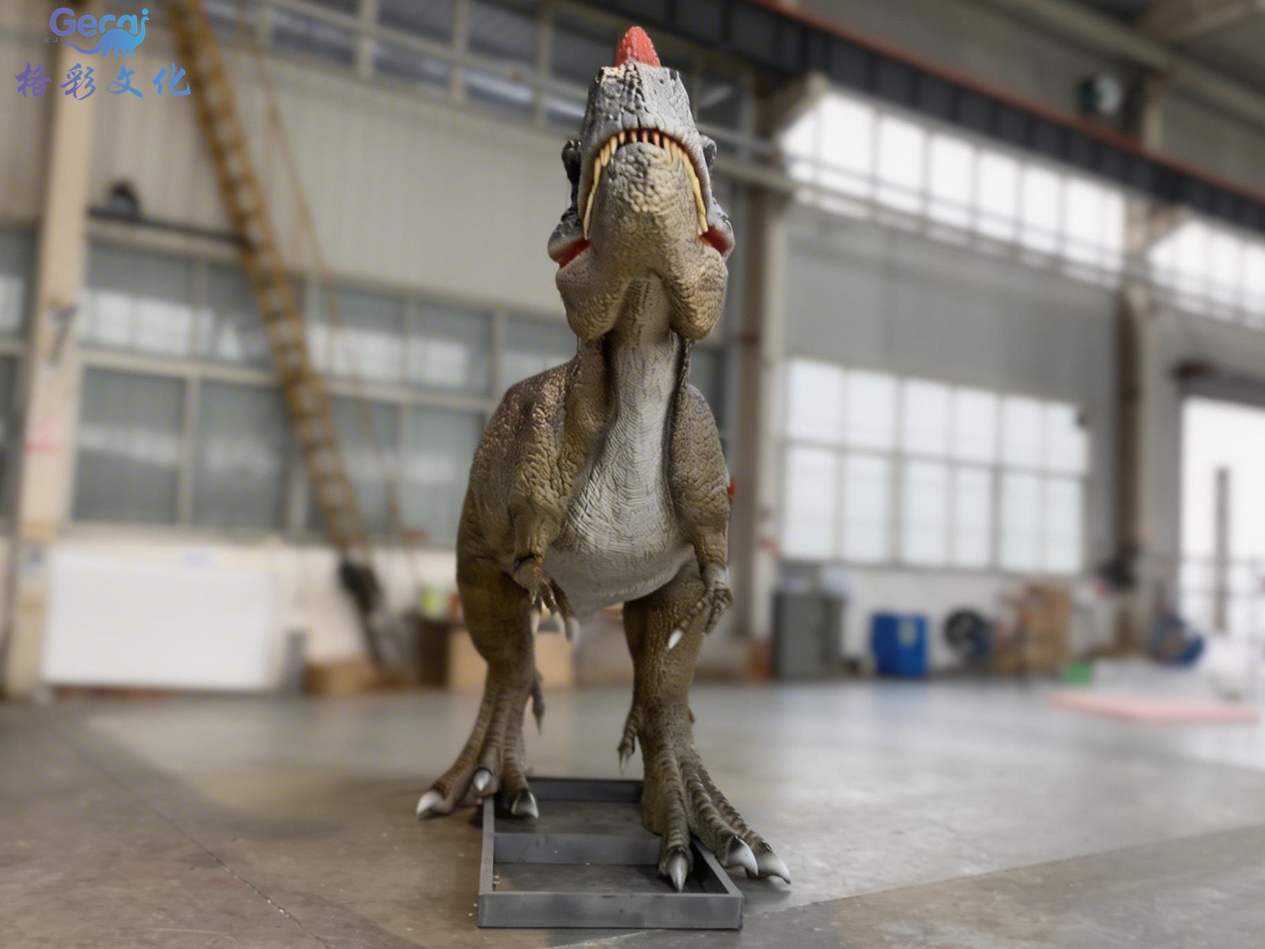 仿真单脊龙模型