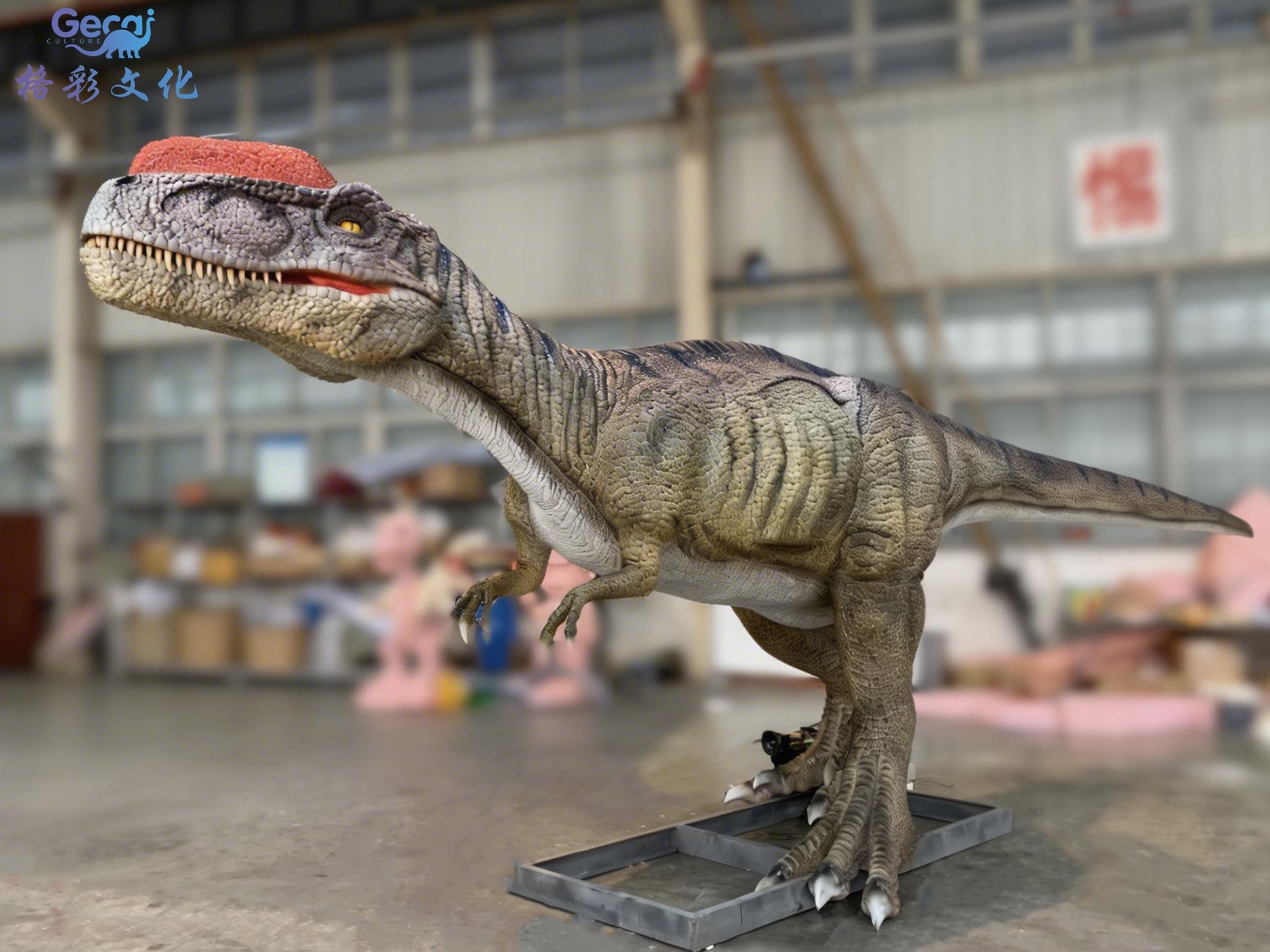 仿真单脊龙模型