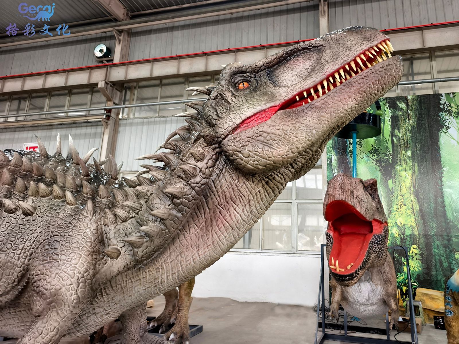 仿真动态狂暴龙