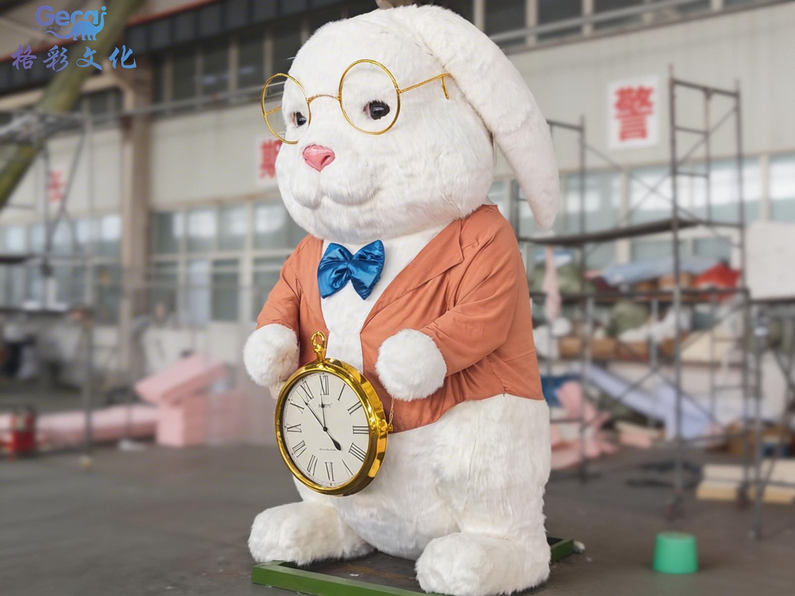 巨型白兔雕塑