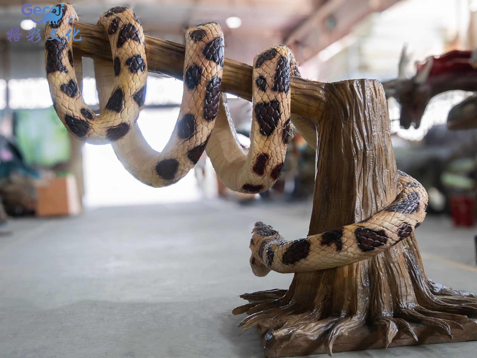 仿真蟒蛇模型