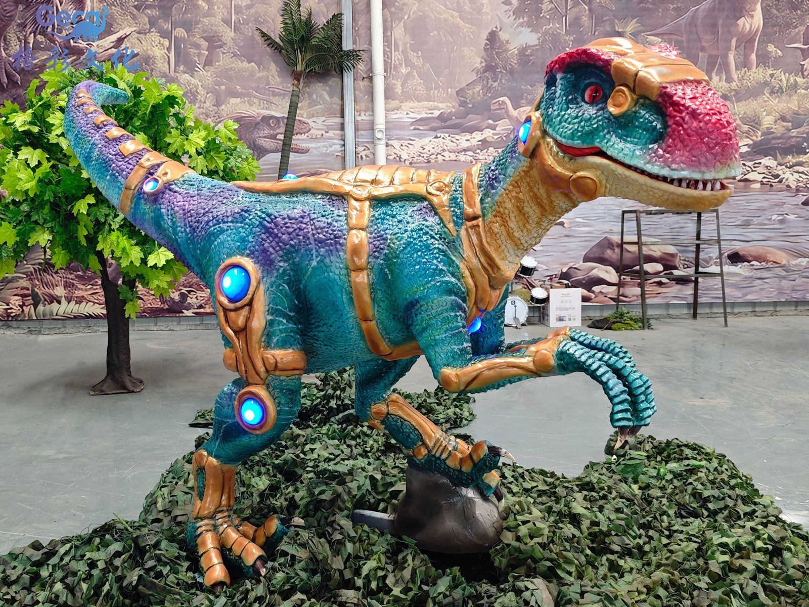 科幻迅猛龙模型